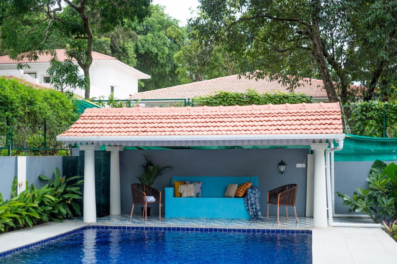 Elivaas 5 Bhk With Pvt Pool, Entertainment Room & Glass House - Bludoor Marmagao エクステリア 写真