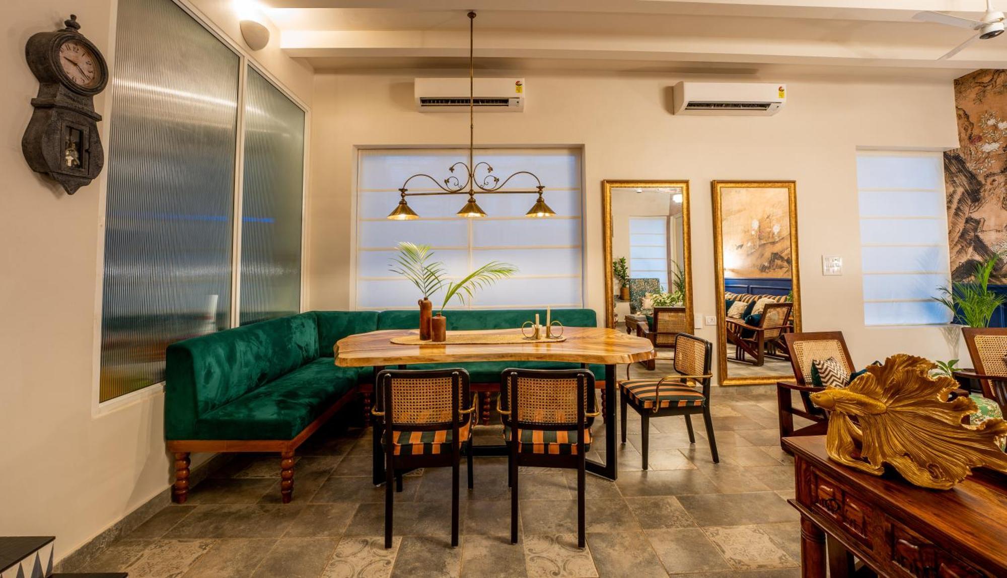 Elivaas 5 Bhk With Pvt Pool, Entertainment Room & Glass House - Bludoor Marmagao エクステリア 写真