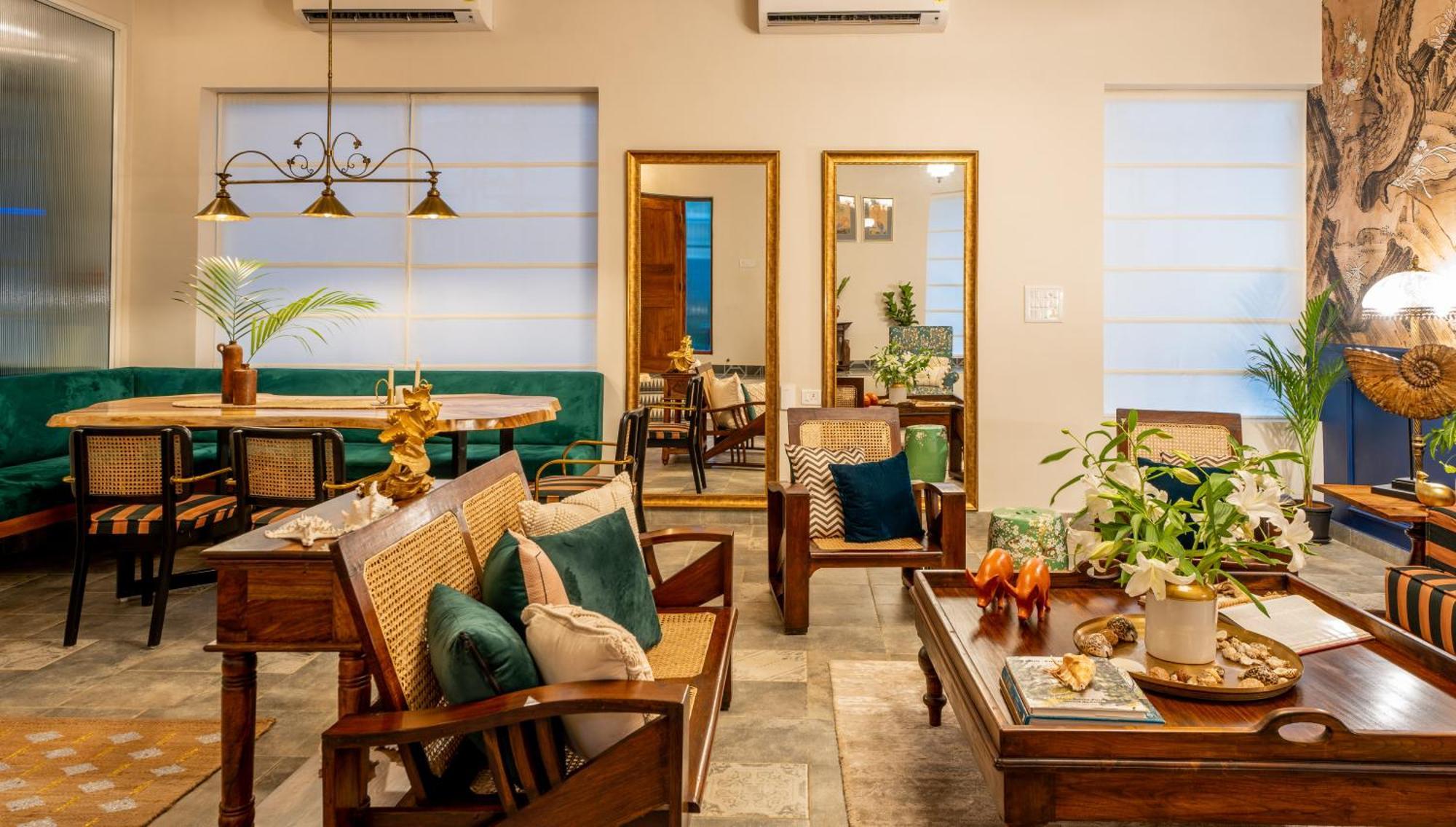 Elivaas 5 Bhk With Pvt Pool, Entertainment Room & Glass House - Bludoor Marmagao エクステリア 写真